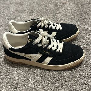 Gola Hawk Suede Sneakers - Black